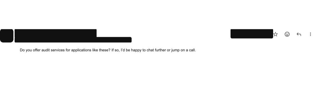 Reply from a CTO at an AI startup